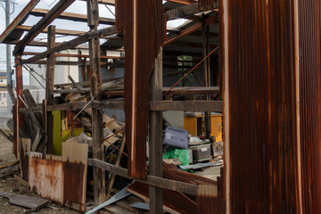 古い建物 / 朽ちた建物 / 廃墟のイメージ