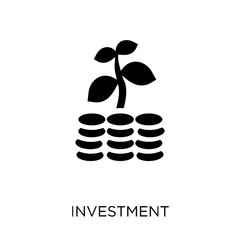 Investment icon. Investment symbol design from Startup collection.