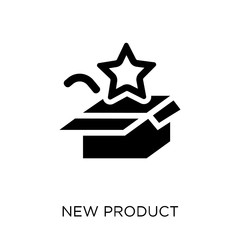 Obraz premium New product icon. New product symbol design from Startup collection.