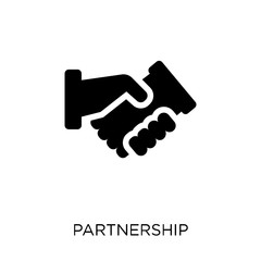 Partnership icon. Partnership symbol design from Startup collection.