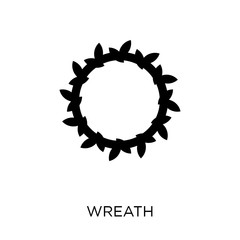 Wreath icon. Wreath symbol design from Success collection.