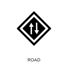 Road sign icon. Road sign symbol design from Traffic signs collection.