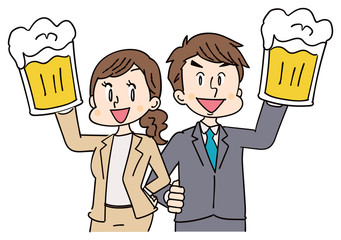 飲み会のイラスト