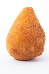 Brasilian snack coxinha,