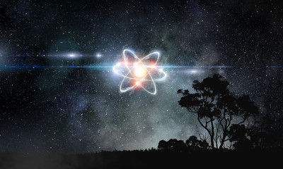 Astronomy concept backdrop