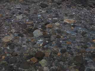 stones in water