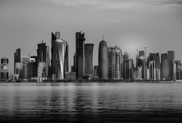 Fototapeta na wymiar Corniche, Doha Qatar