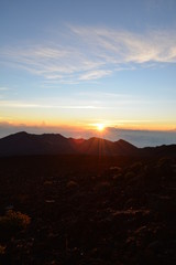 Sunrise from the top of a 12,000 ft peak