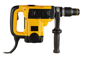 rotary hammer on a white background
