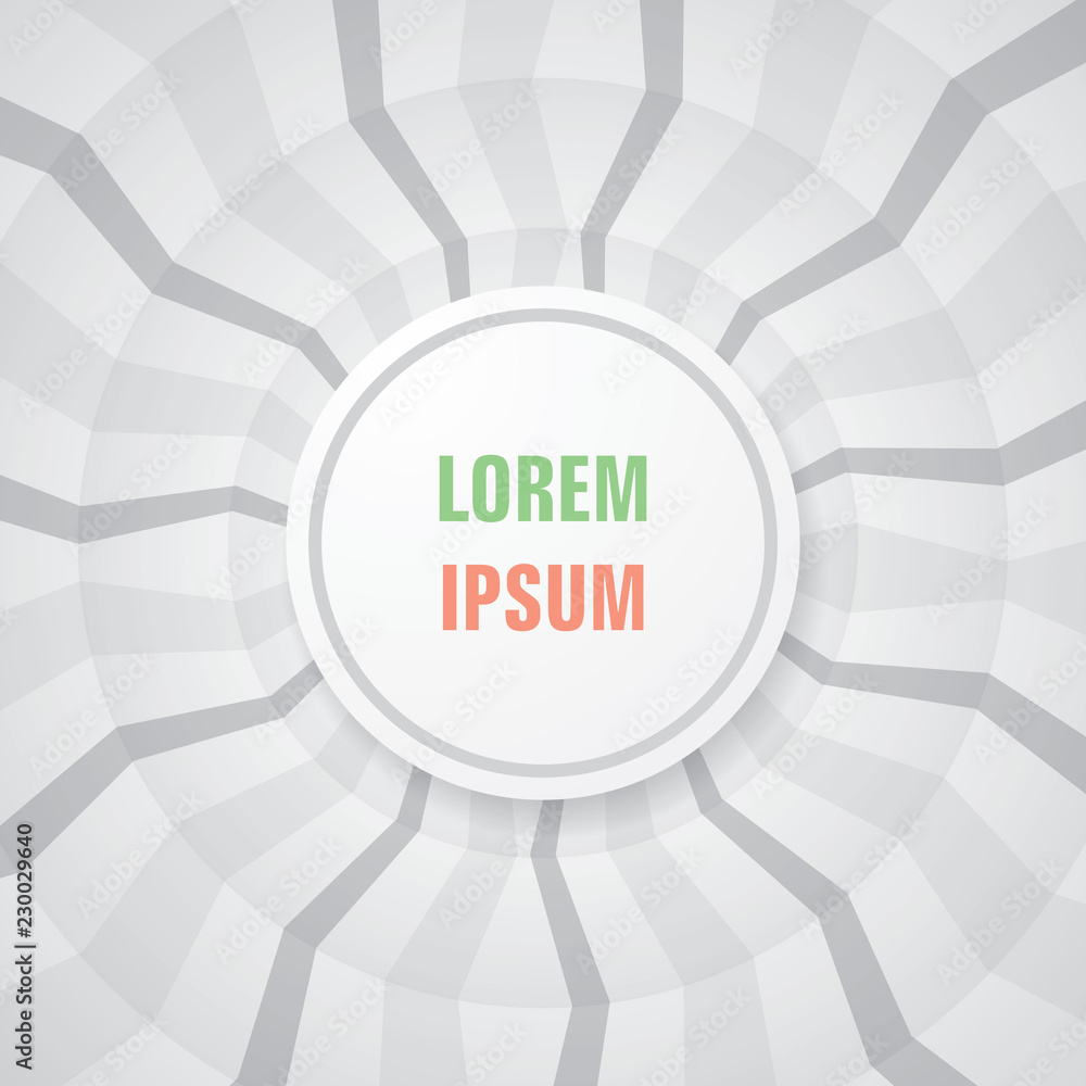 Poster zigzag abstract geometric background vector