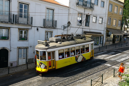 Tramway, Lisbonne © Charles LIMA