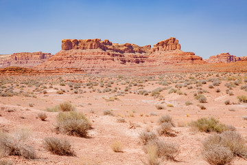 Fototapeta premium The Valley of the Gods in Navajo Nation, Utah, USA