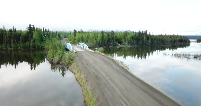 B&uuml;cke in Kanada aus der Luft