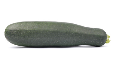 Zucchini auf weiss