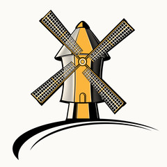 Decorative Windmill sign