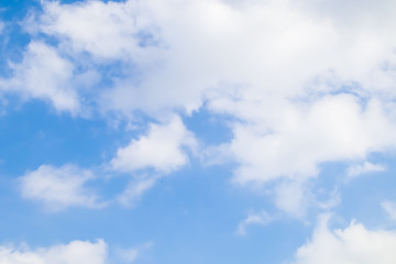 Blue sky background with tiny clouds.Cloudy blue sky abstract background.