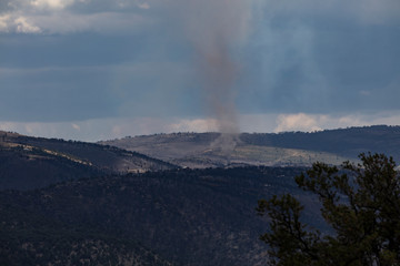Dollar ridge fire - burn area