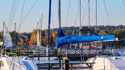 Golden Autumn in Lithuania - Picture of Trakai Island