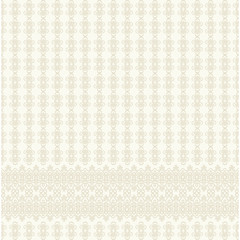 Seamless light background with beige pattern in baroque style. Vector retro illustration. Ideal for printing on fabric or paper for wallpapers, textile, wrapping.