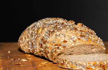 Bread. Meal. Grains. Bakery. Food