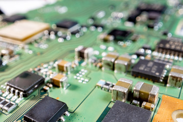  close up electronics PCB