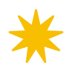 Obraz premium Star Icon. Vector Shape.