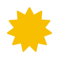 Star Icon. Vector Shape.