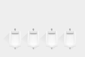 urinals in men toilet