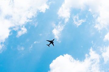 青空と飛行機