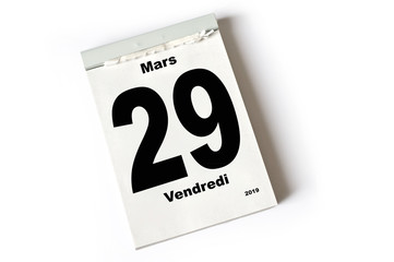 29. Mars 2019