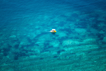 boat at sea