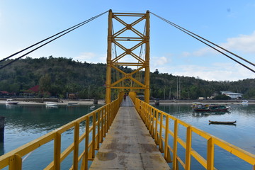 Yellow bridge