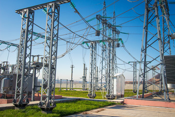 Electrical station of Industrial distribution of electricity