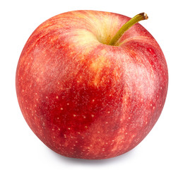 Red apple isolated on white