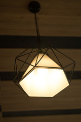Light bulb and lamp in modern style