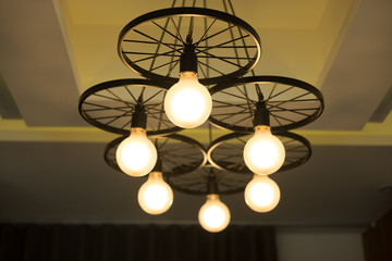 Group of hanging lights