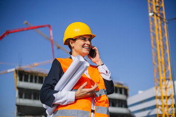 Young woman engineer