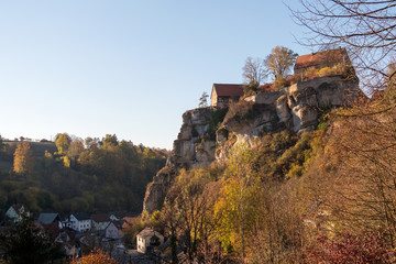Fototapeta na wymiar Burg Pottenstein