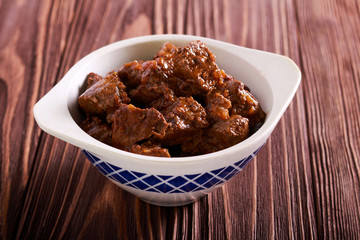 Beef liver stew