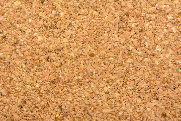 Cork background, brown board texture