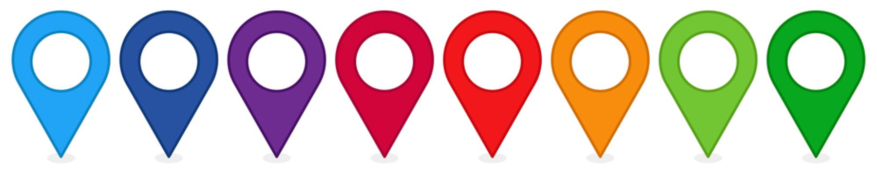 Position Symbol / Standort / GPS / Zeichen / Markierung