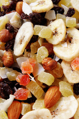 healthy snack,  fruits and nuts
