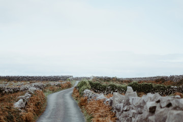 Route d'Irlande sur l'Ile Aran