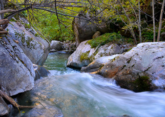 Die Schlucht des Cady in den französischen Pyrenäen