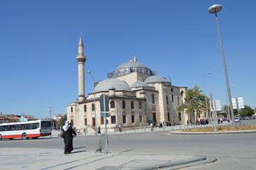Fototapeta na wymiar Selimiye Mosque in Konya