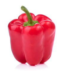 pepper sweet red  isolated on a white background