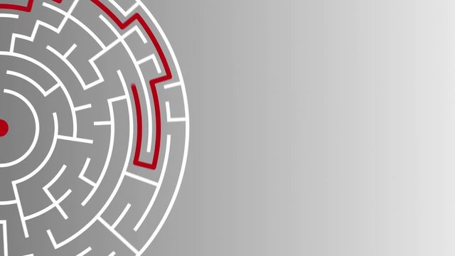 maze with solution