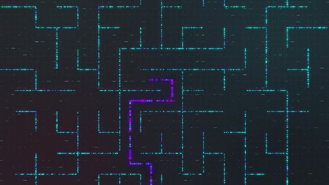maze with solution