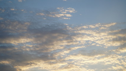 sky with clouds