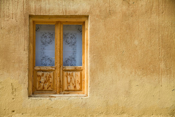 Old door in an old town